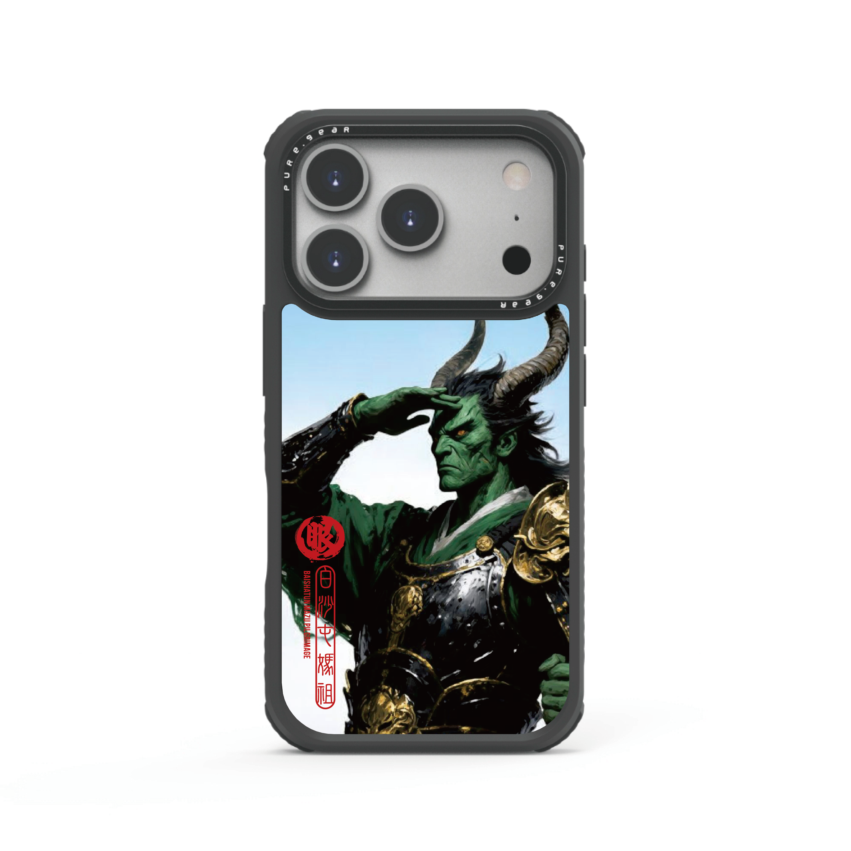 iPhone 輕坦克防摔手機殼 /  千里眼(白沙屯媽祖)