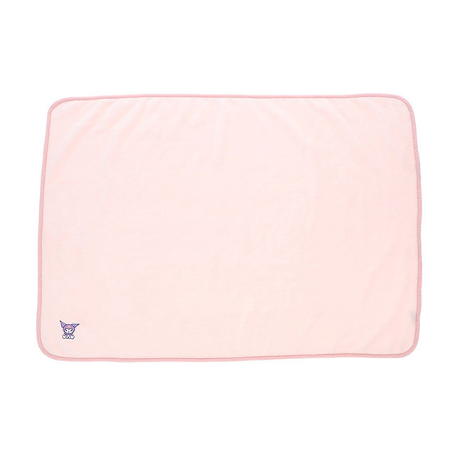 日本MARUSHIN Kuromi 70×100cm 毛毯連束口袋 -879032