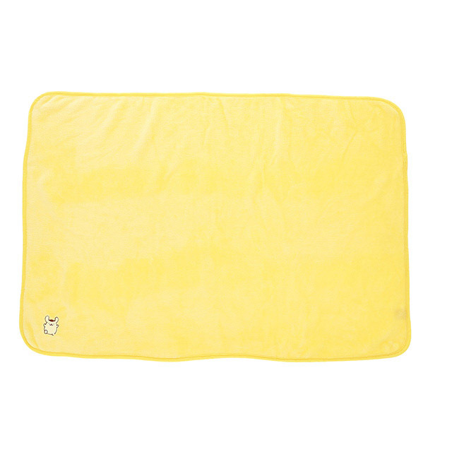 日本MARUSHIN 布丁狗 70×100cm 毛毯連束口袋 -879056