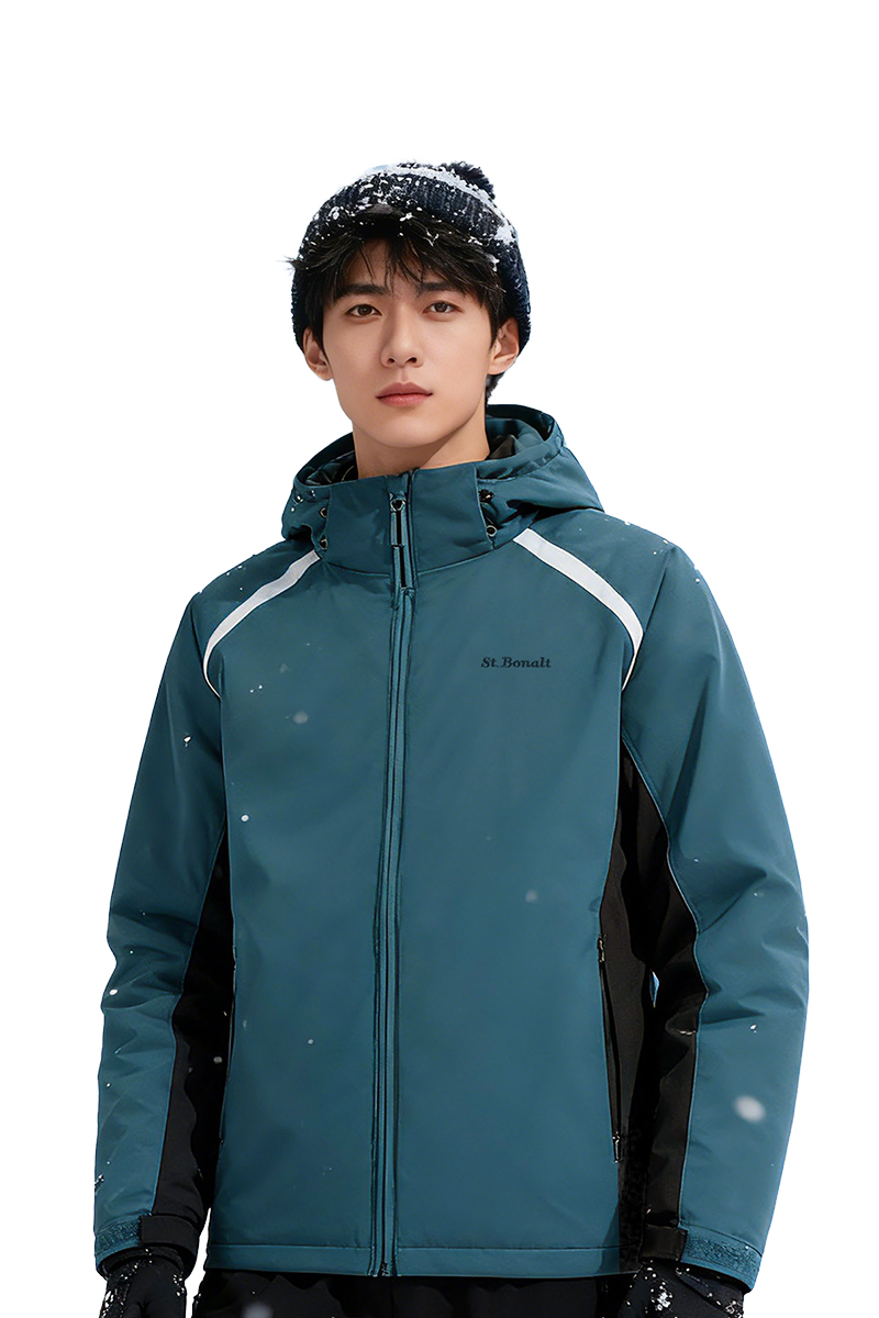 時尚純色防風防水 保暖雪服 │男款 FM3006 (雪衣 滑雪服 滑雪配備 雪地)