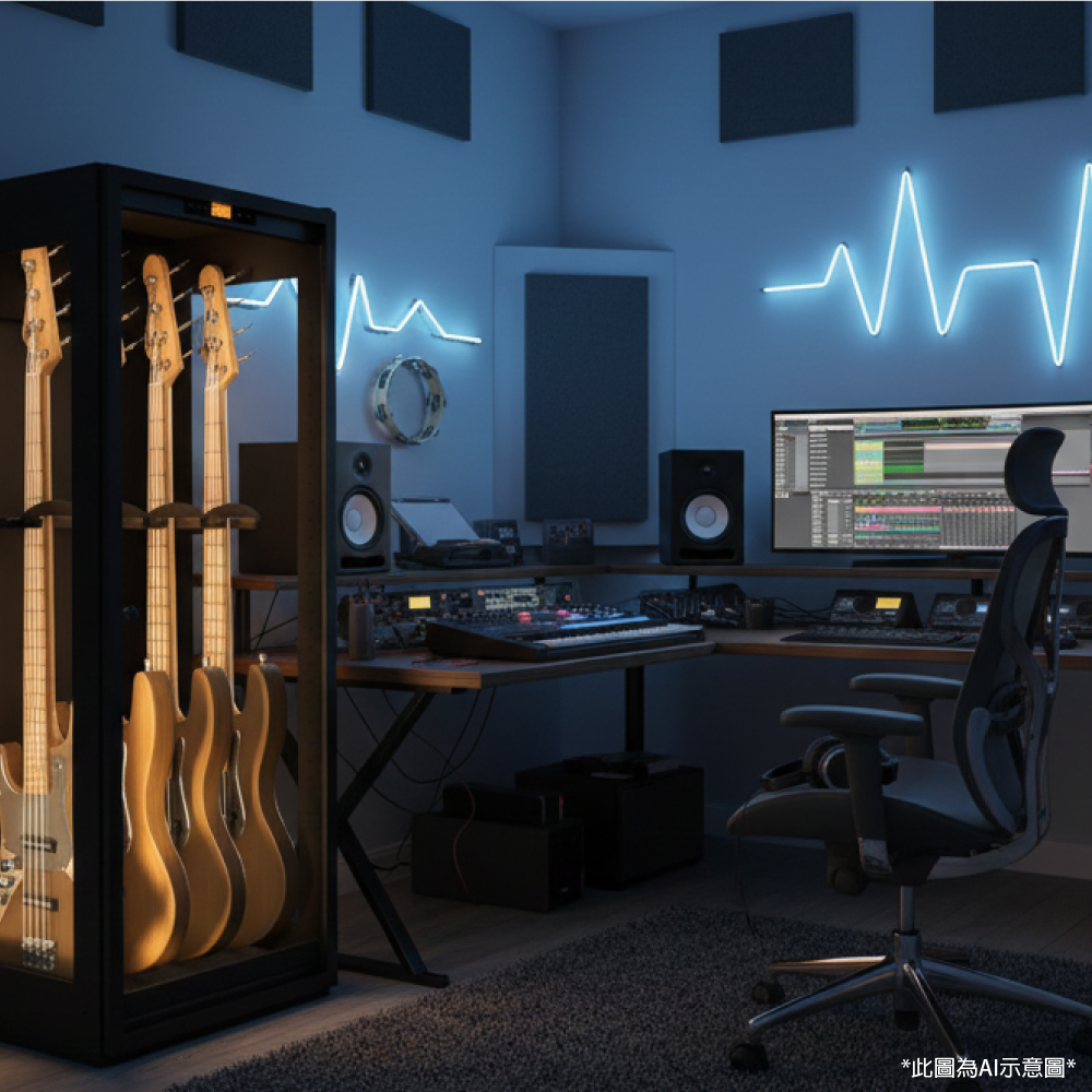 LENTHEM LENTHEM / DMI-335DT 防潮櫃 (電貝斯適用) 第 2 張圖片｜三峽吉他 / Bass