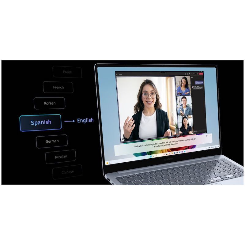 DTSL_Samsung Galaxy Book4 Edge 15.6 inch_Live Captions Real-time AI Translation