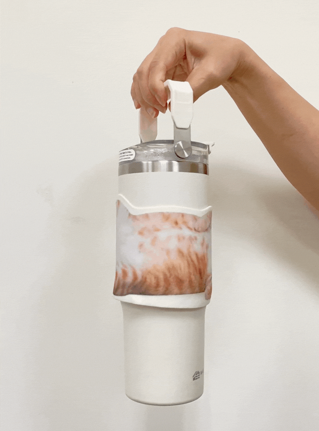 咖啡杯套 自黏飲料套 上班族外帶飲料使用