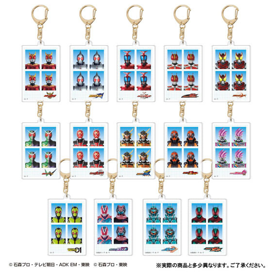 241994 Pbandai 預訂 2026/2月 仮面ライダーシリーズ アクリルキーホルダーIDphoto A BOX（14個入り）