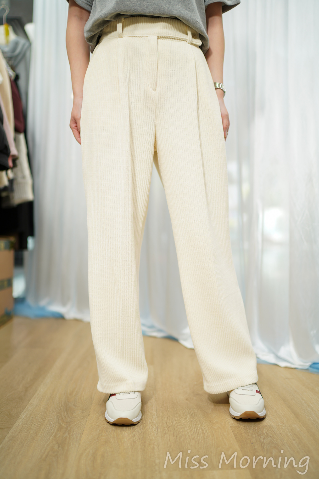 悠閑cut絨褲(34049)