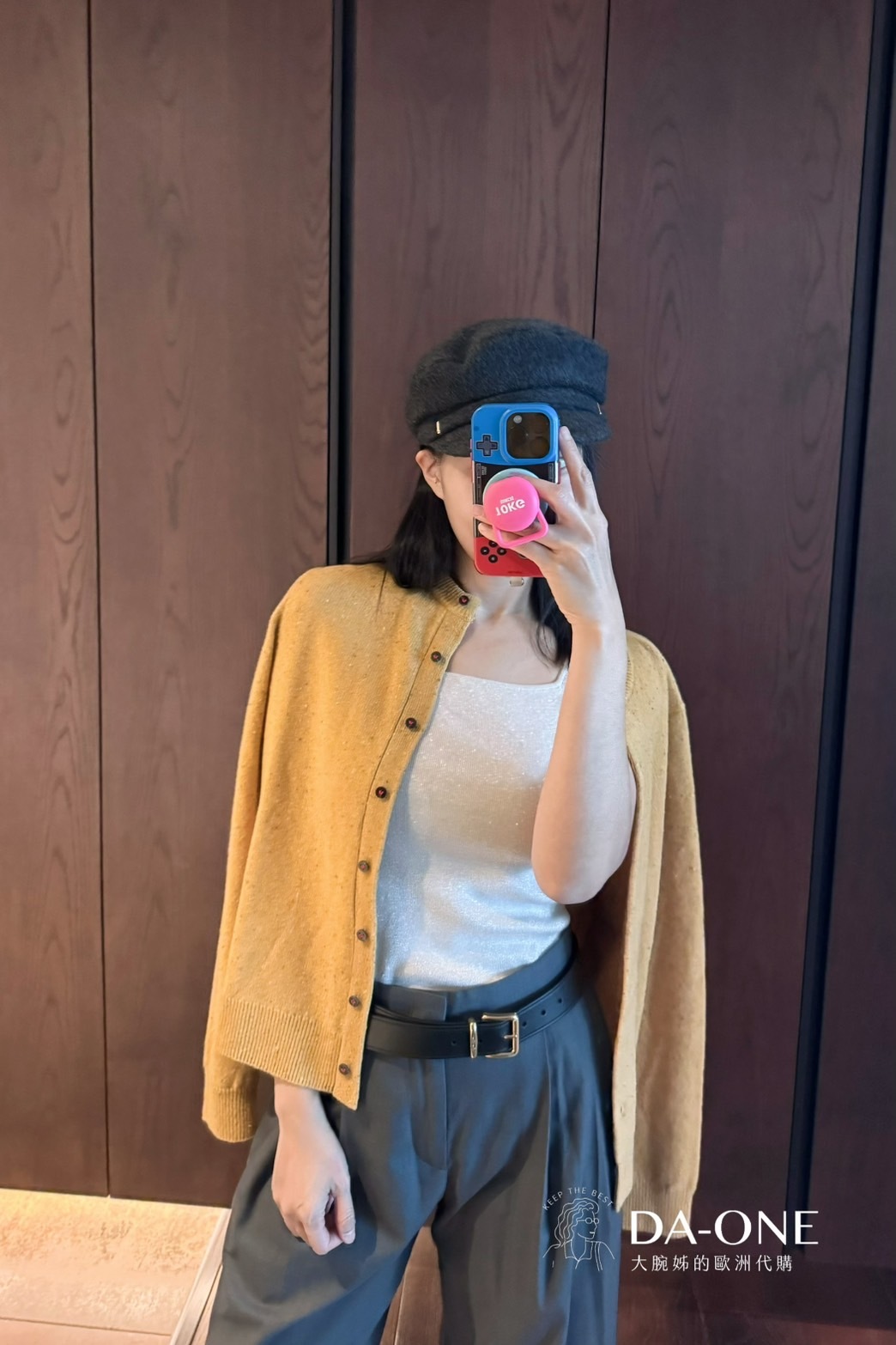 悅工坊 百分百美麗諾羊毛愛心點子紗小外套 F size