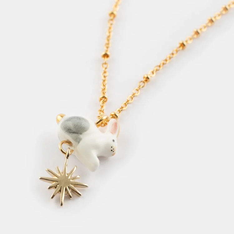 北極小兔與太陽瓷項鍊