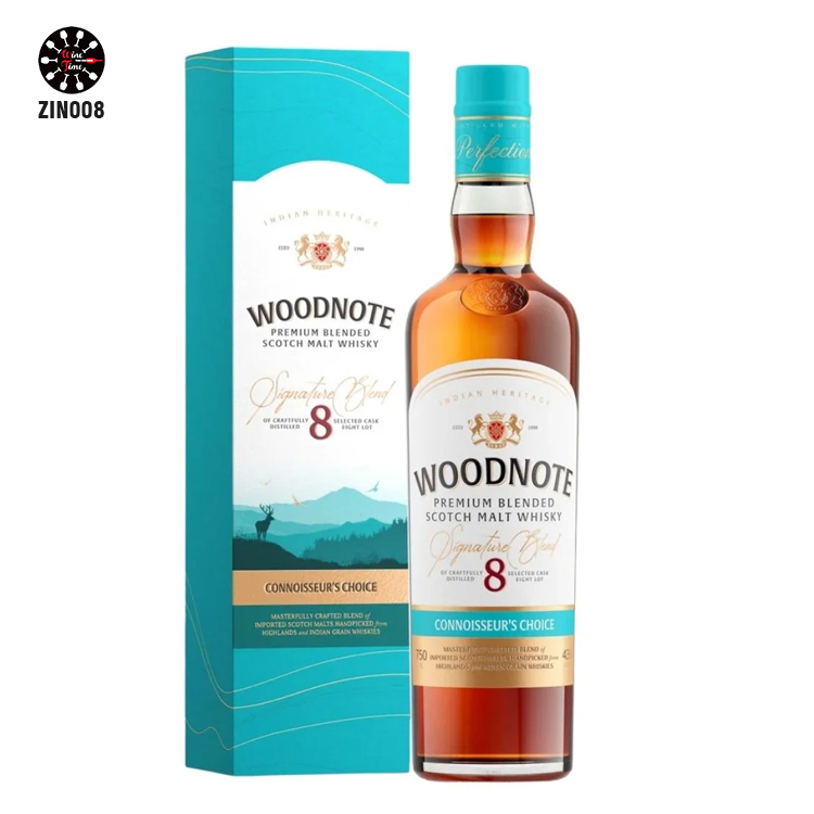 Woodnote Premium Blended Select Cask Whisky 750ml