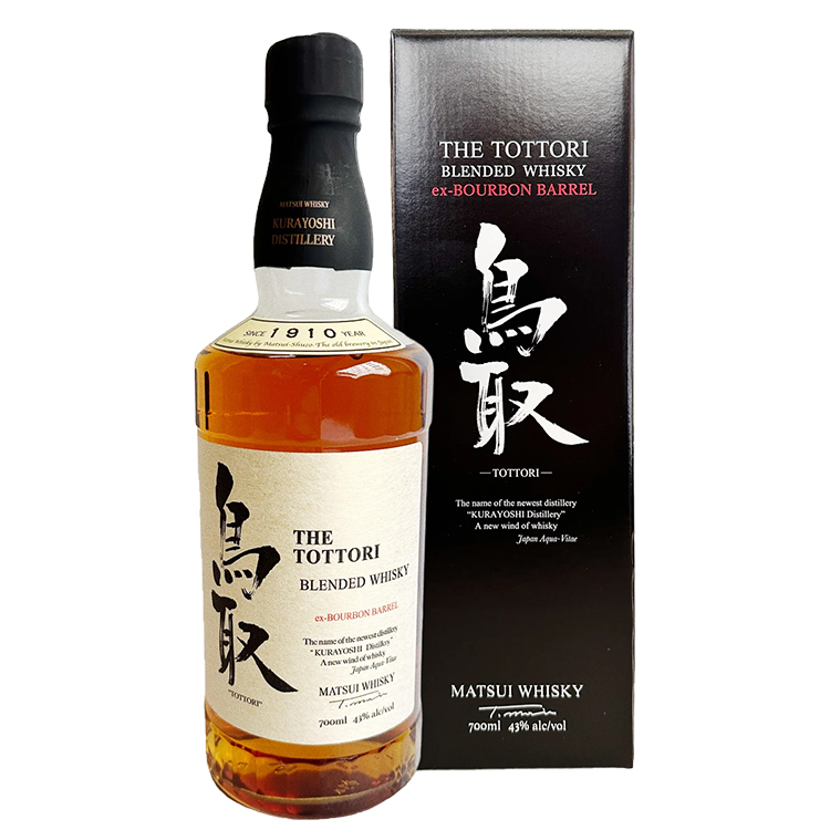 The Tottori ex-Bourbon Barrel Blended Whisky