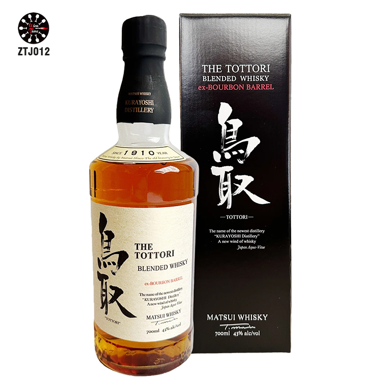 The Tottori ex-Bourbon Barrel Blended Whisky