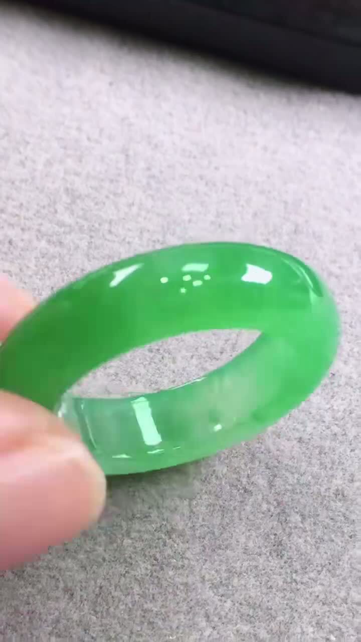 1126320 翡翠冰綠指環