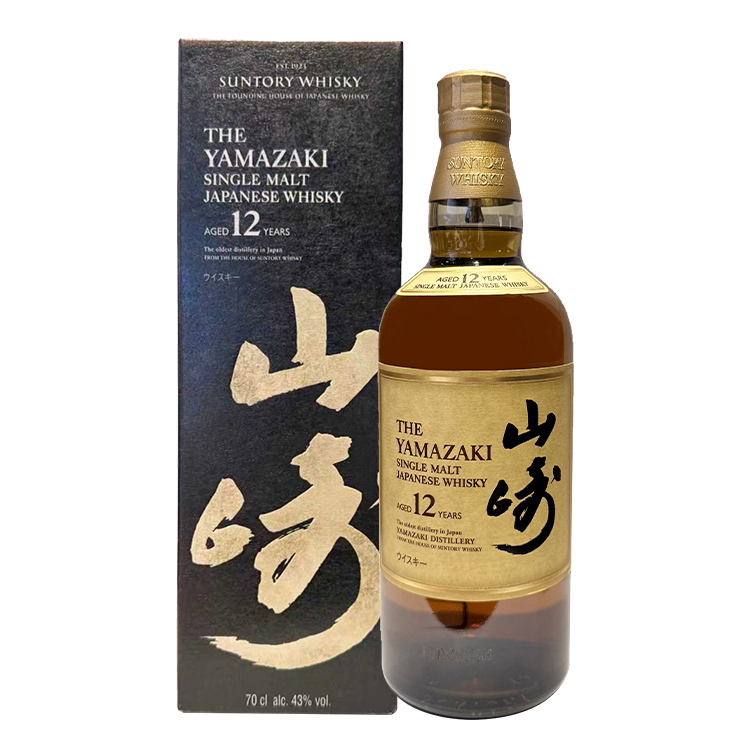 山崎12年單一純麥威士忌 Yamazaki 12 Year Old Single Malt Whisky Japan 700ml (禮盒)