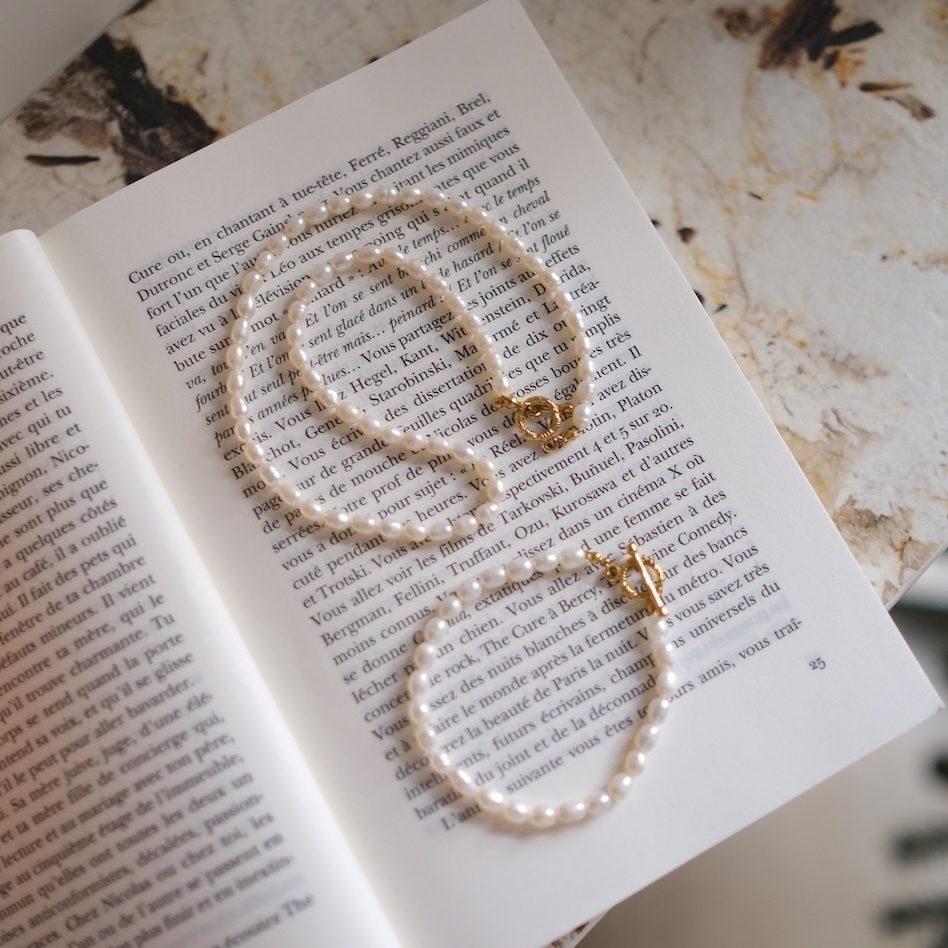 Maison M-金扣珍珠手鍊