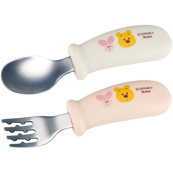 【Skater】 維尼 兒童餐具 (湯匙＆叉子)