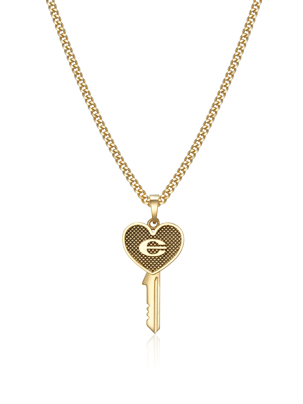 【LOVEMBER】Heart Key Necklace