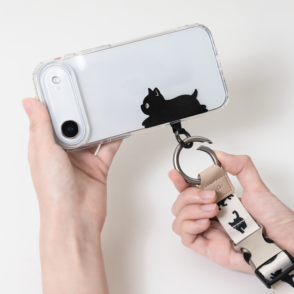 玩趣造型手機掛繩夾片(組合）