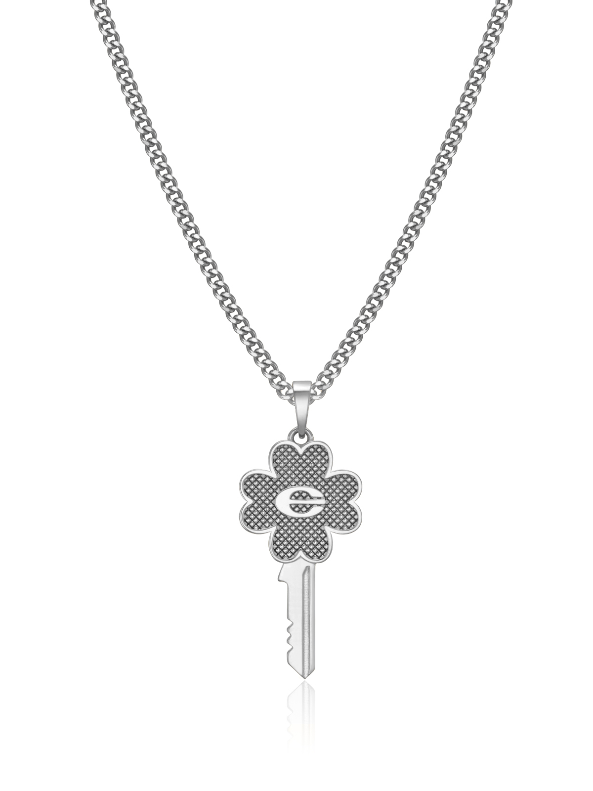 【LOVEMBER】Clover Key Necklace