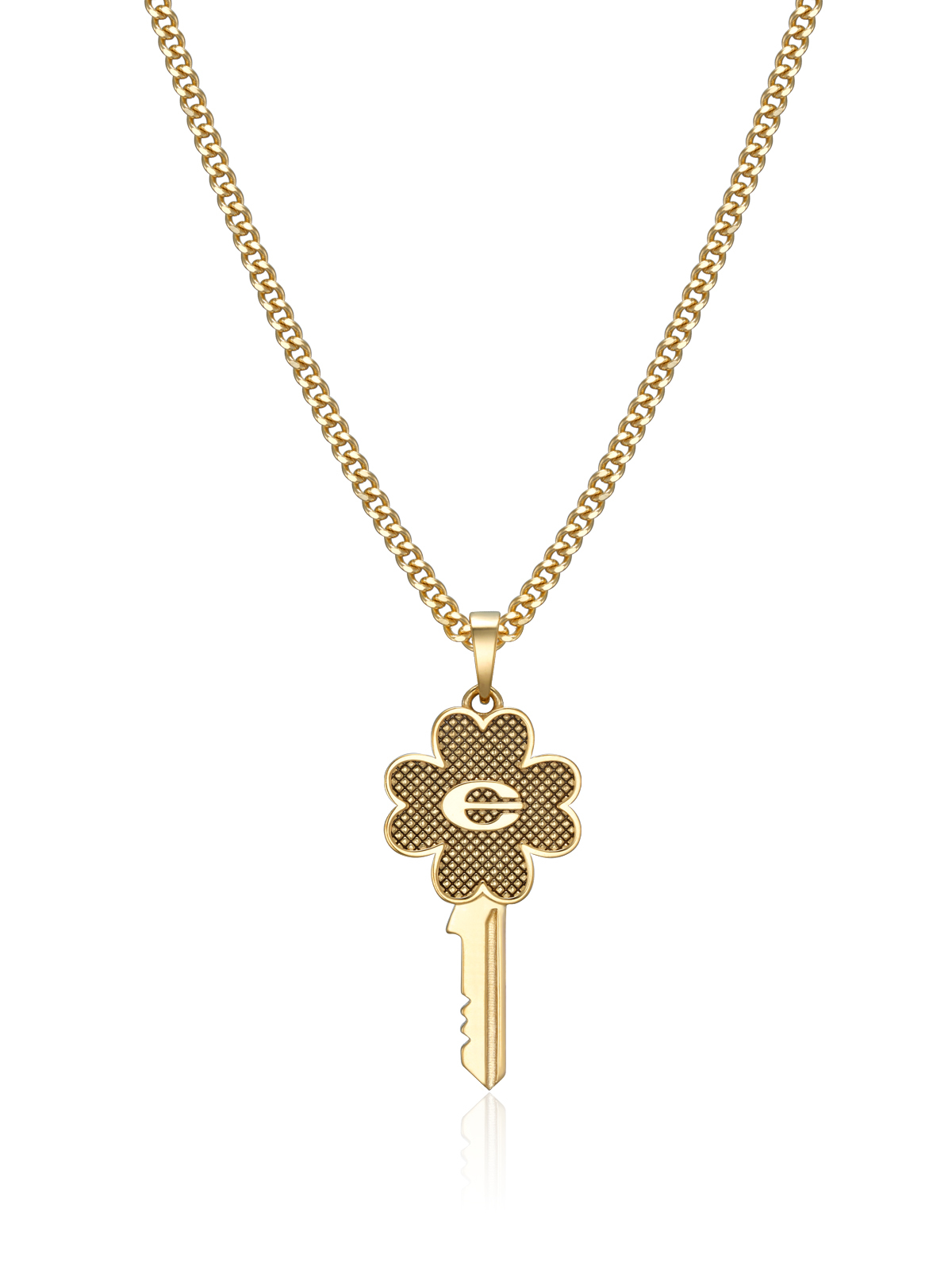 【LOVEMBER】Clover Key Necklace