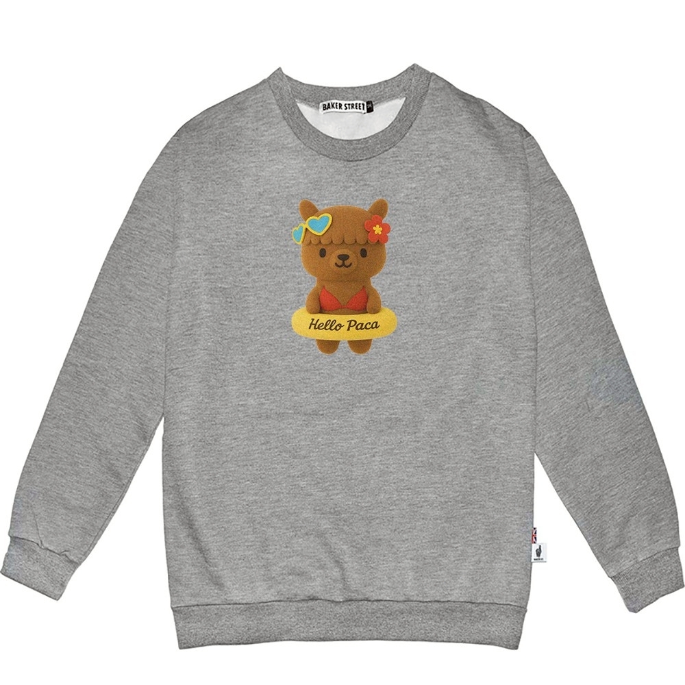 hello paca 高磅數長袖圓T