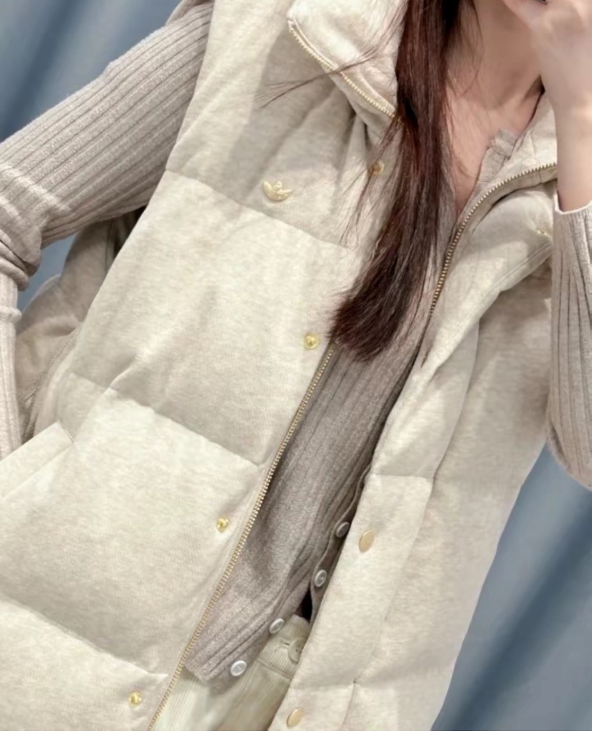 【預購】Adidas Originals 背心 羽絨 灰色 奶茶色 女款 KS8495  KS6111