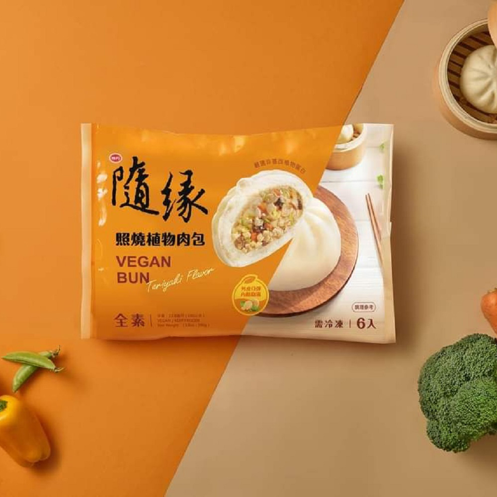 隨緣-照燒肉包6入(純素)