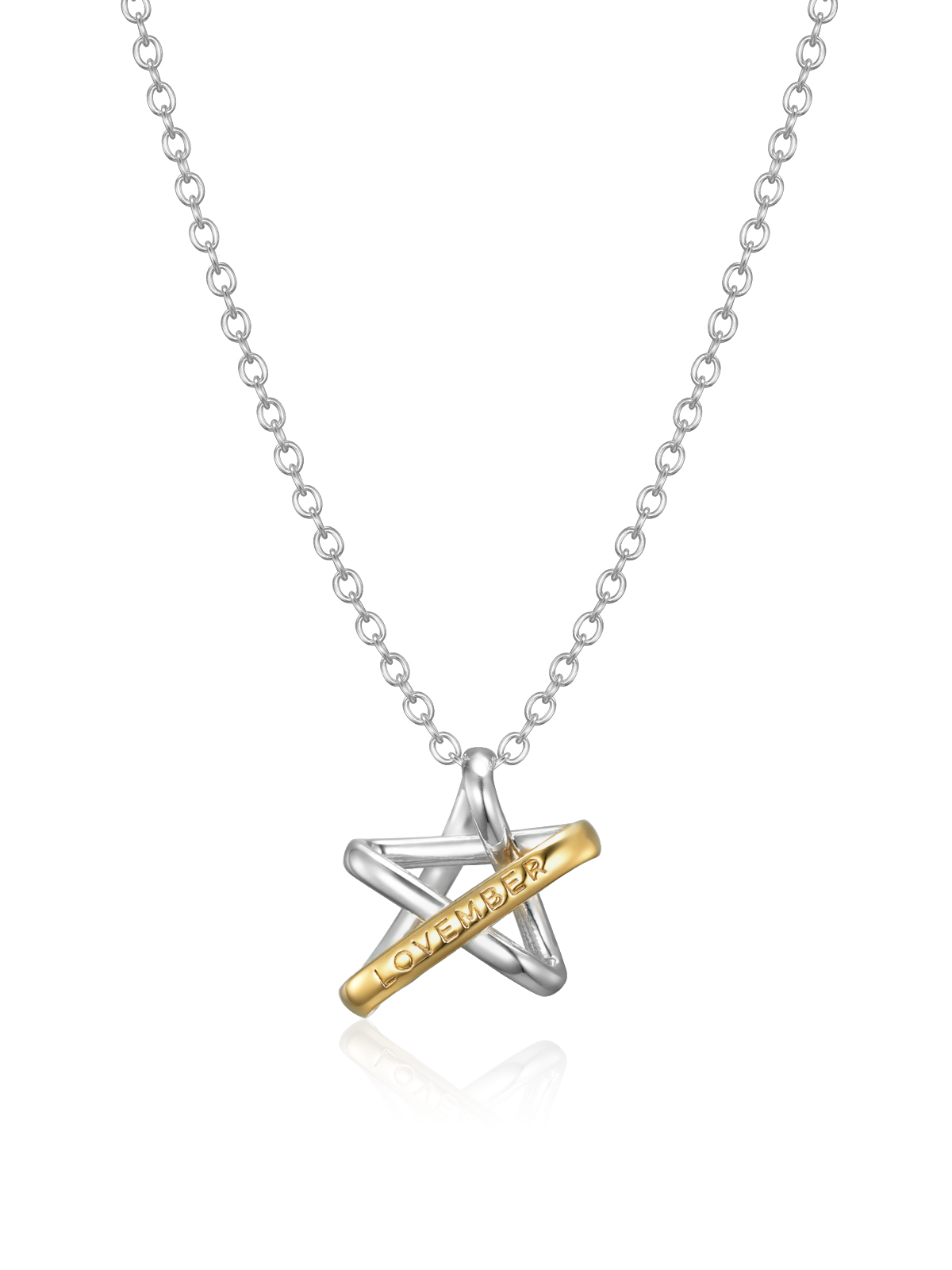 【LOVEMBER】Star Line Necklace