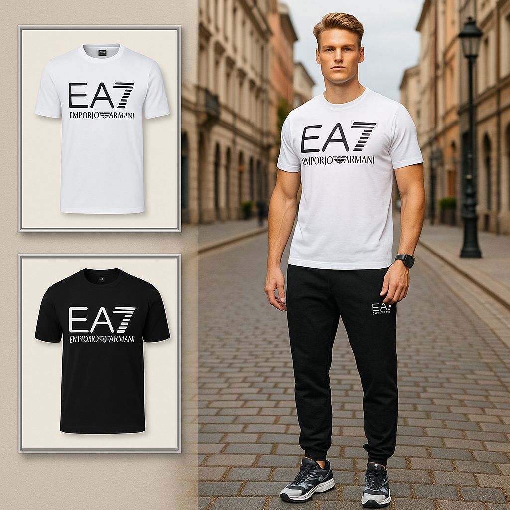 【預購】Q120204 EMPORIO ARMANI大號標誌 T 卹