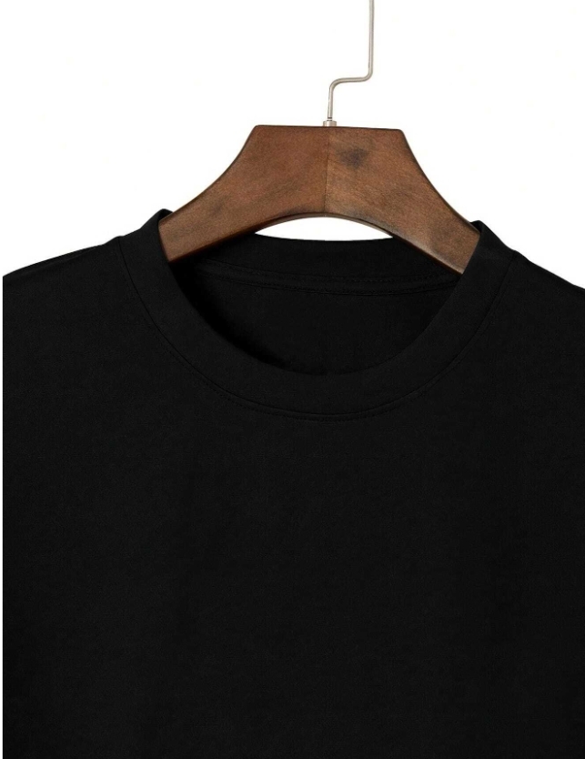 KADMAX大尺碼-大碼男FAITH OVER FEAR圖案大學TEE〈KSMS2676〉