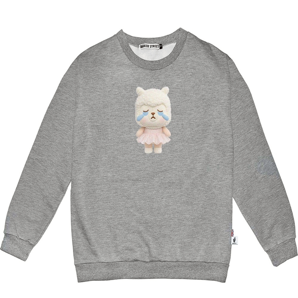 Cryingpaca哭羊駝 高磅數長袖圓T