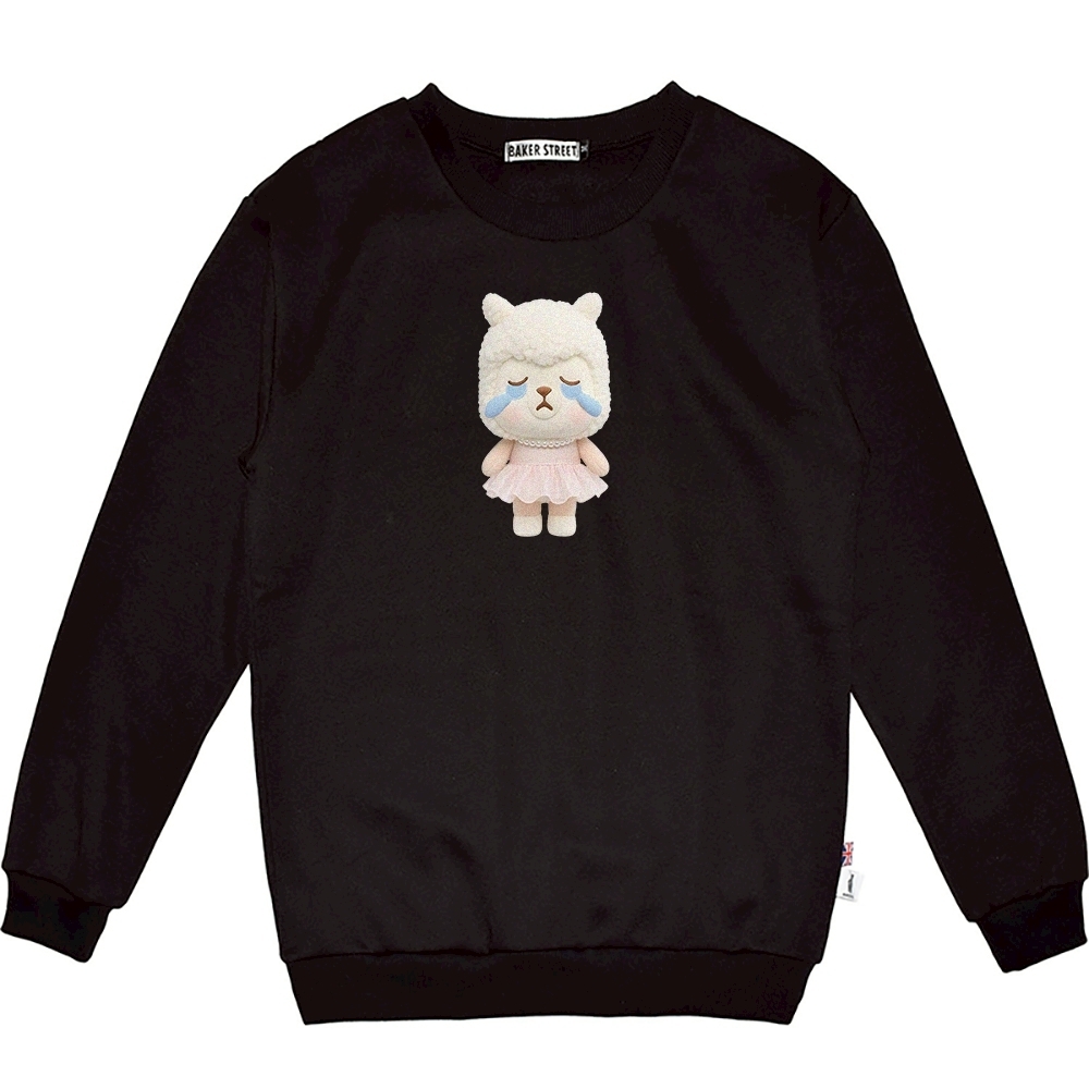 Cryingpaca哭羊駝 高磅數長袖圓T