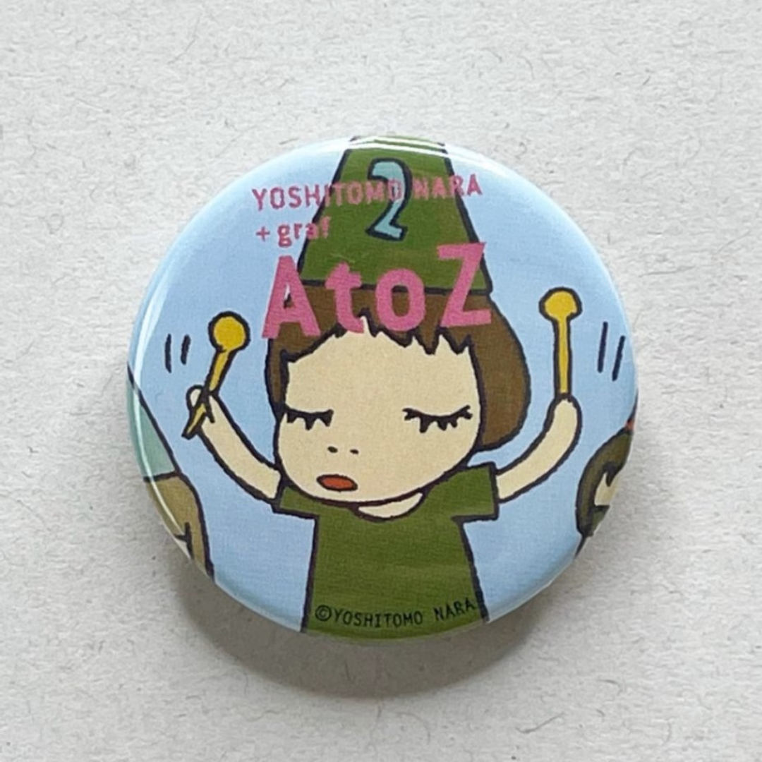 Yoshitomo Nara Small Can Badge [AtoZ Girl 2]