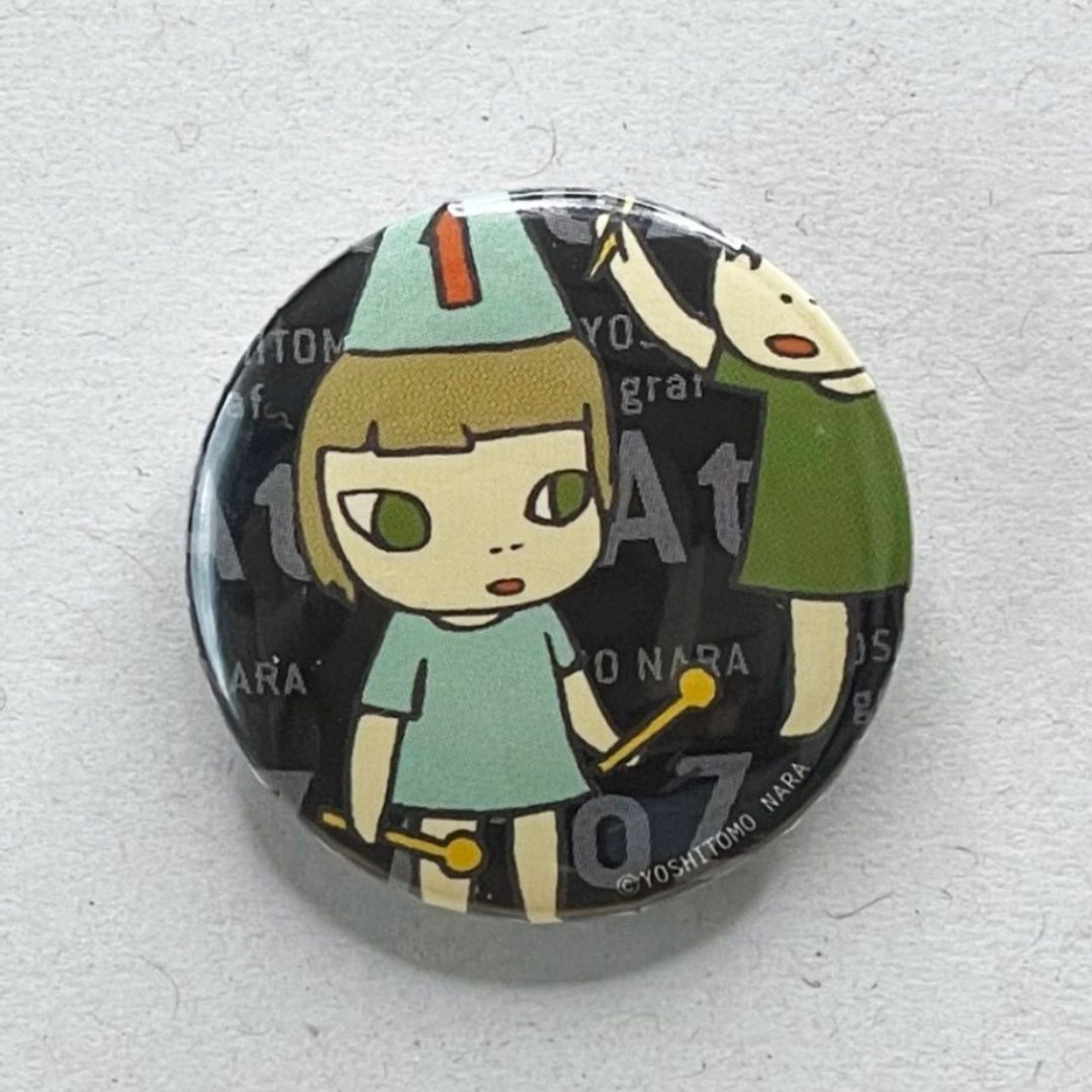 Yoshitomo Nara Small Can Badge [AtoZ Girl 1]