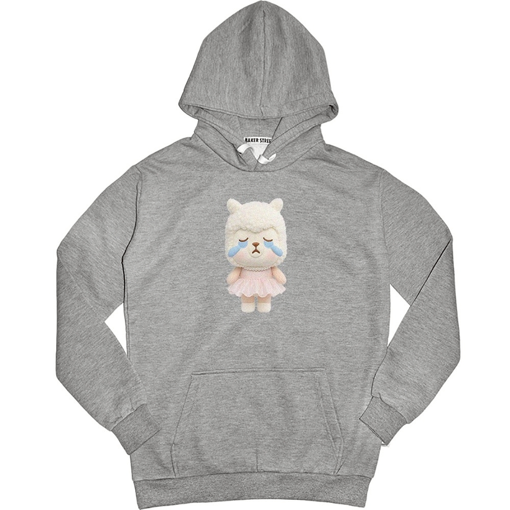 Cryingpaca哭羊駝  高磅數長袖帽T