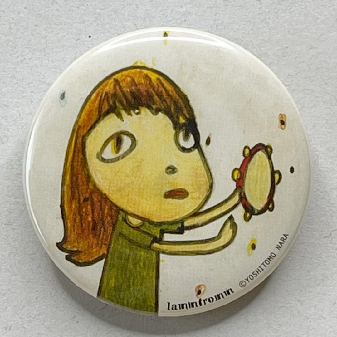 Yoshitomo Nara Large Can Badge [My Girl]