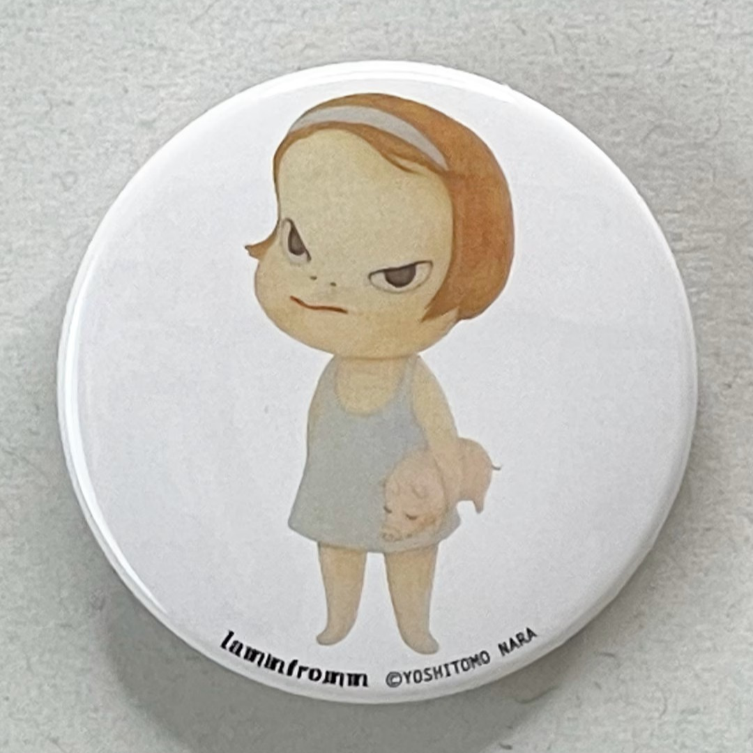 Yoshitomo Nara Large Can Badge [Lotta]