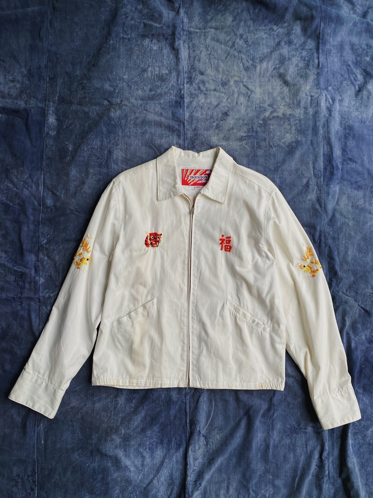 HOUSTON Souvenir Jacket “FAR EAST TOUR” / 日牌HOUSTON 白色橫須賀外套
