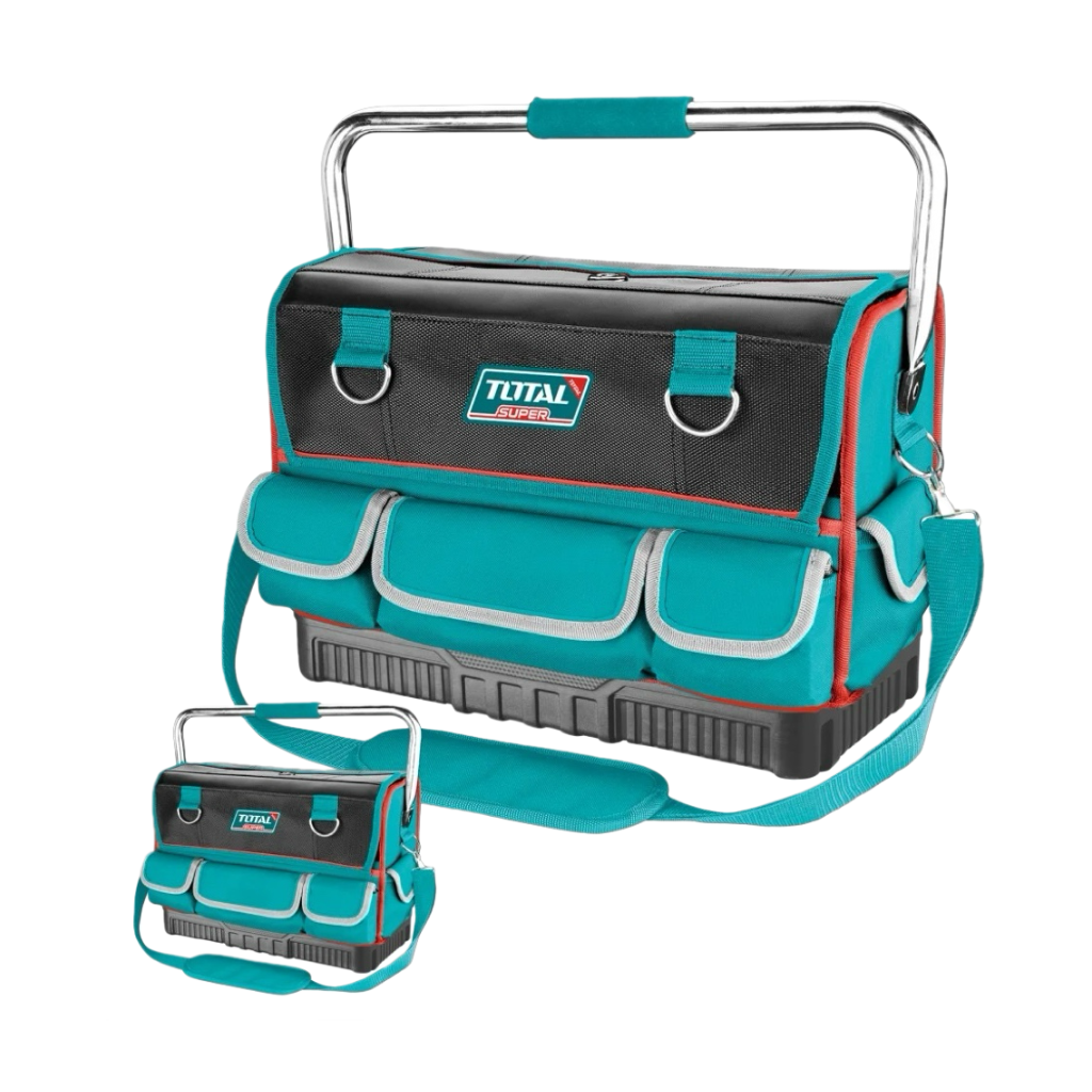 TOTAL 16吋硬殼底工具手提肩背包(THT66L12)
