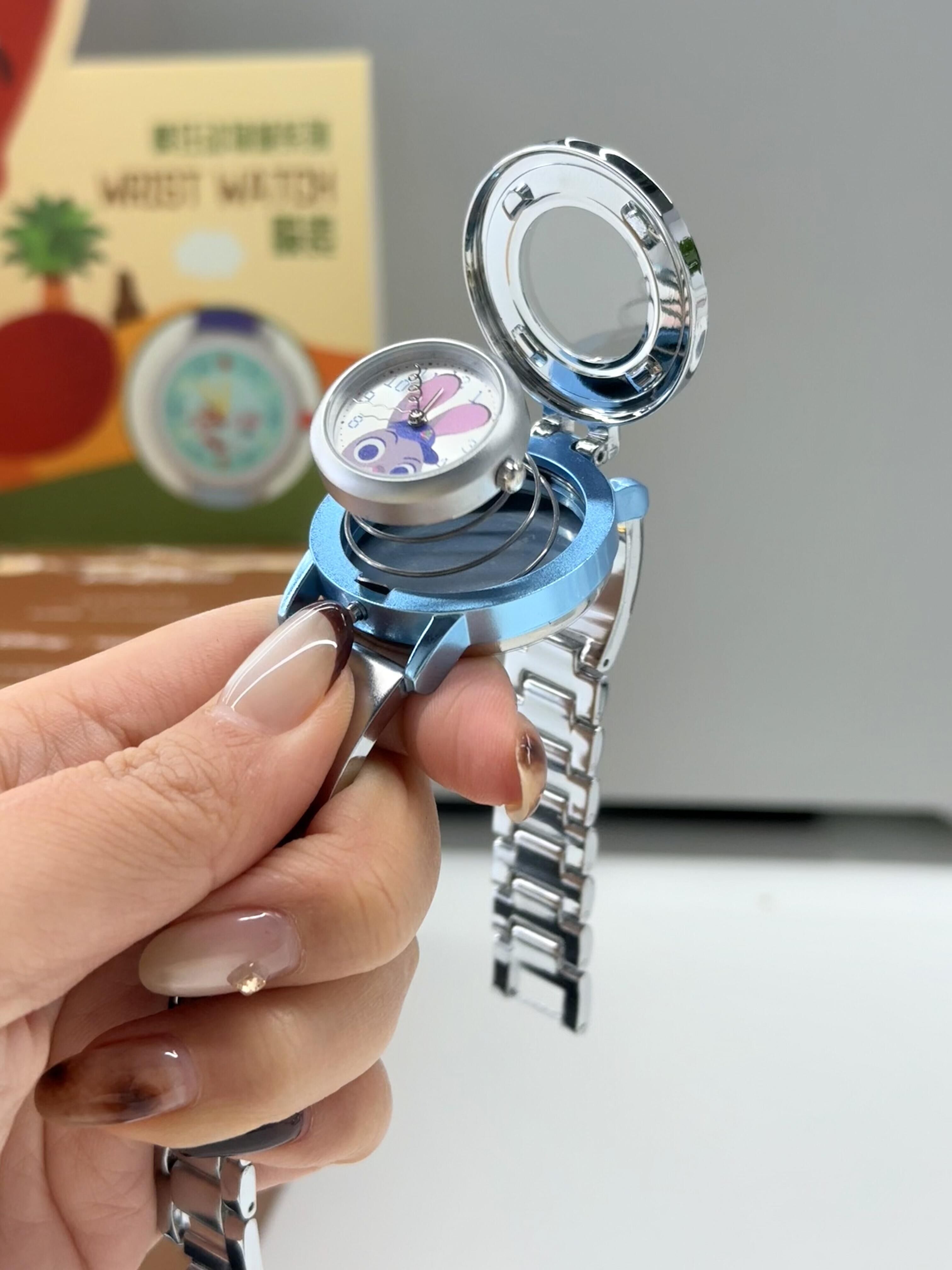 Disney 迪士尼 正版授權 動物方城市 手表盲盒 指針錶 動物紋 盲盒 11+2+1款(任買兩件711免運)/預購