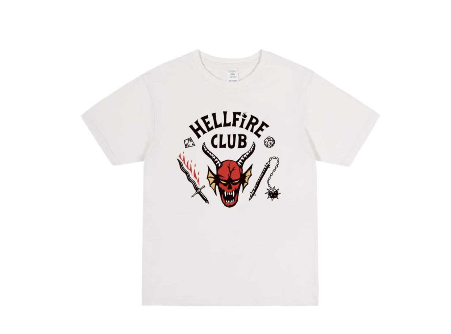 Stranger Things - 第五季限量周邊 / 長襪 / 地獄火俱樂部 Hellfire Club 系列服飾專區 / 官方海報 - 怪奇物語