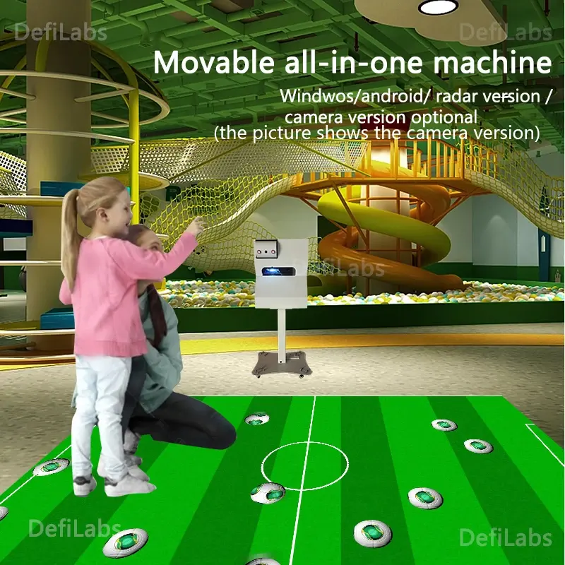 Radar Movable All-in-One 互動投影系統