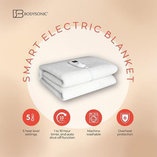 Bodysonic Smart Electric Blanket 智能恆溫電暖毯 (單人)