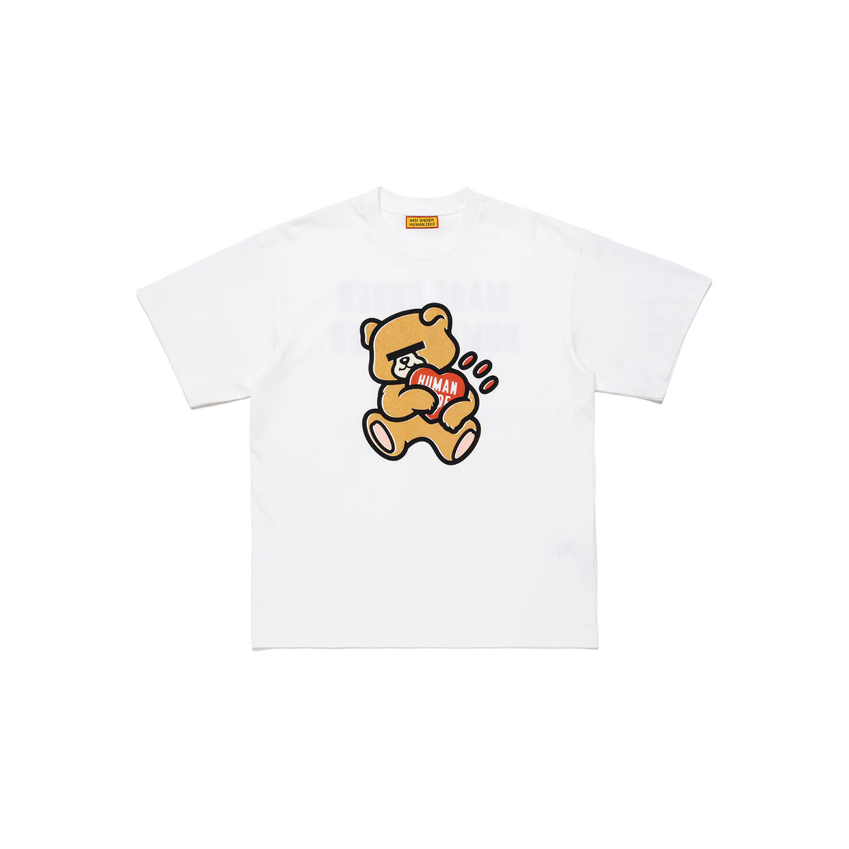 -(B018)-HUMAN MADE X UNDERCOVER GRAPHIC T-SHIRT 聯名款 小熊愛心 圖片T-XX30TE013