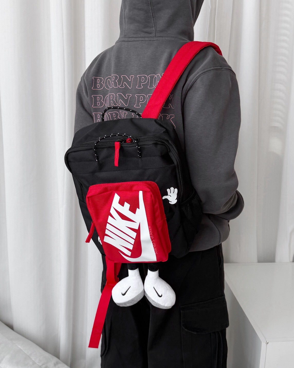 <快速出貨>Nike 小腳腳SayHi後背包 兩色