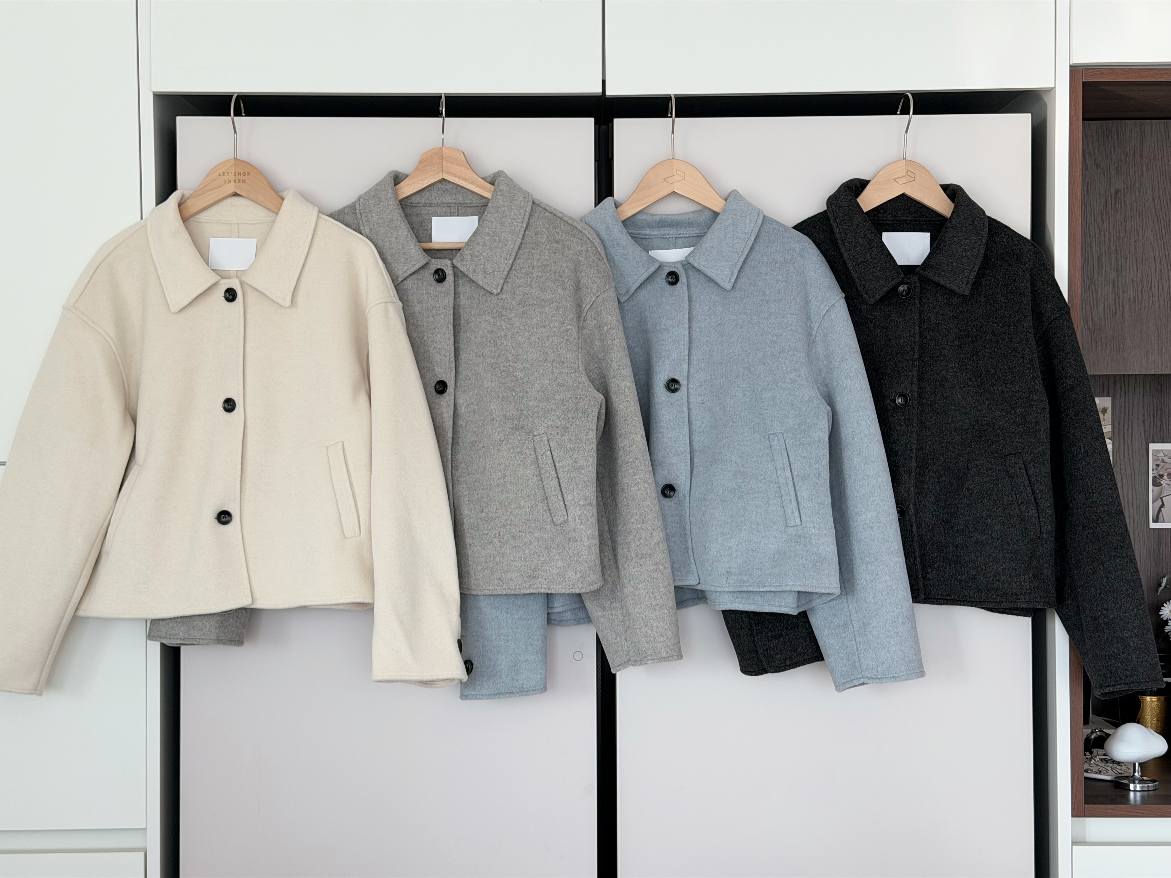 KR386 冬季必備反領短絨褸-4色