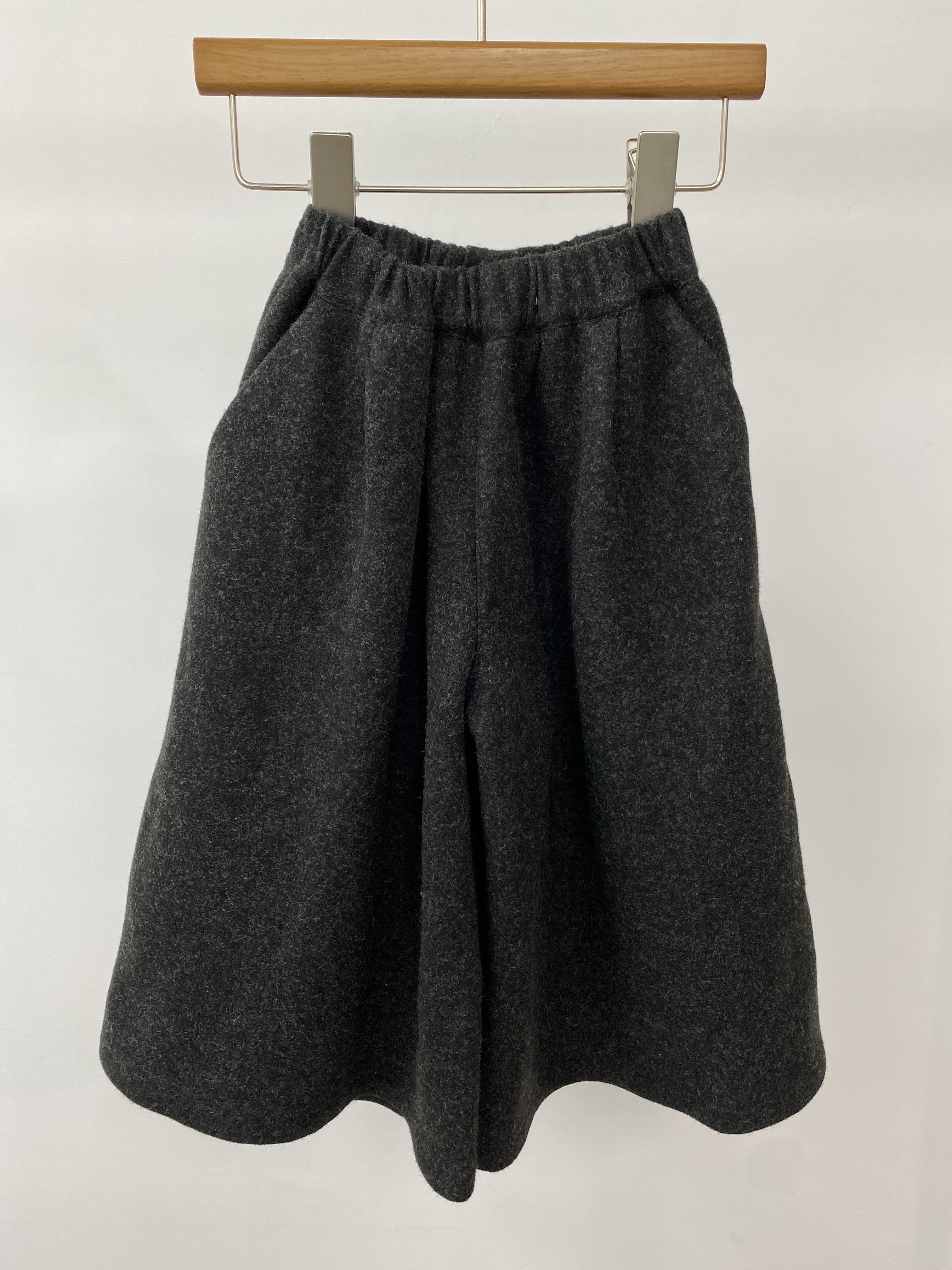 A03769毛呢休閒寬褲