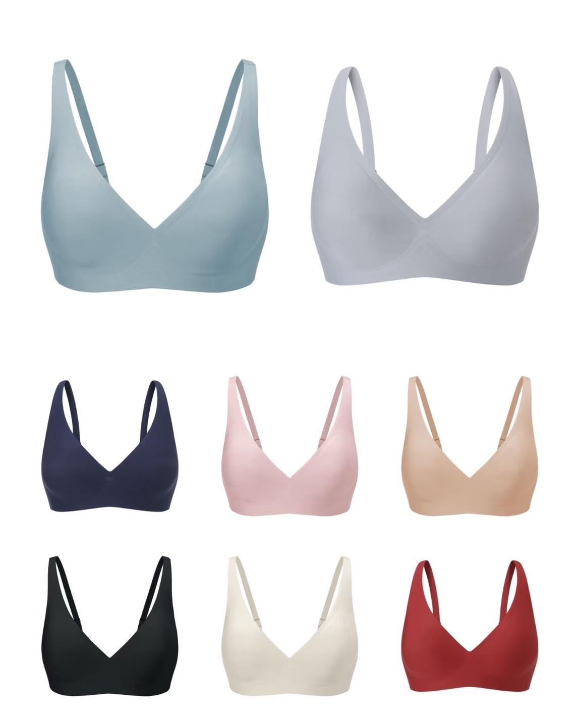 【預購】Verish Cool Fit 極致 服貼 無痕 無鋼圈 內衣 Jennie著