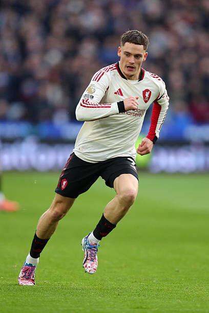 2025 Liverpool Authentic LS Away Shirt with EPL Nameset