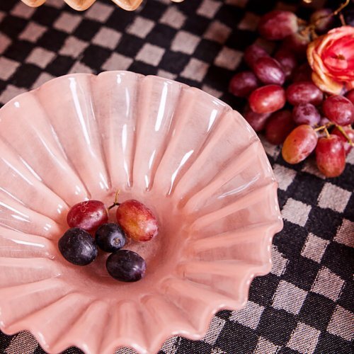 ByOn-Lori 裝飾盤,像是即將長出葉子的花苞,手工製作獨一無二的作品