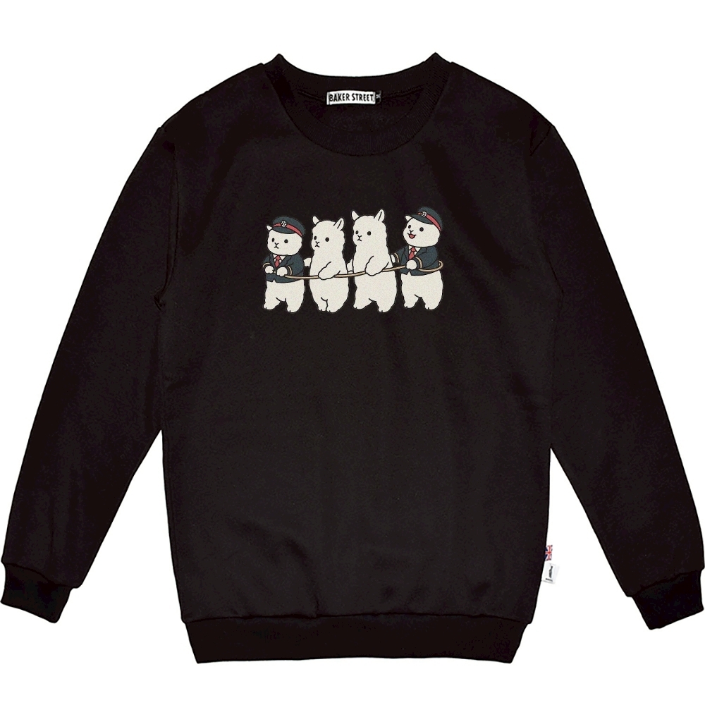 Sandpaca駝福珊迪 高磅數長袖圓T