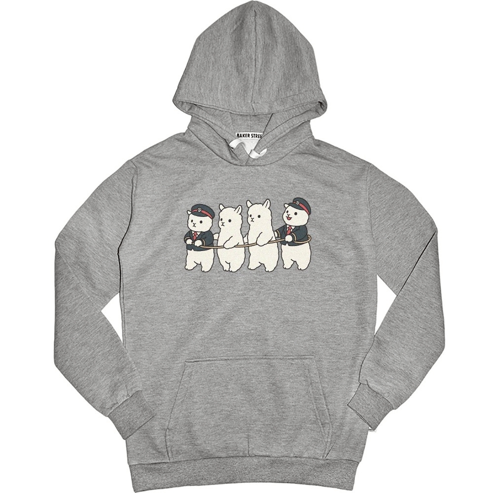 Sandpaca駝福珊迪 高磅數長袖帽T